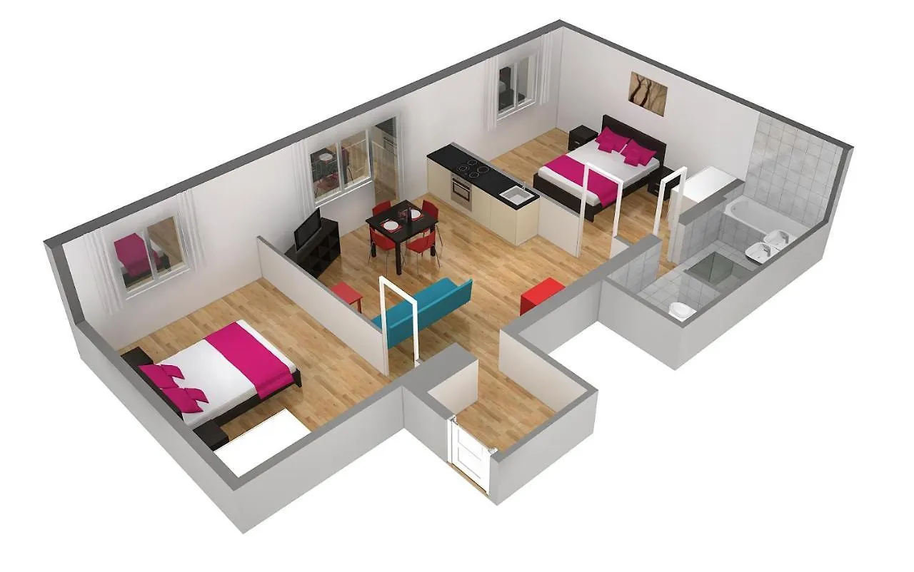 Hitrental Stauffacher Apartments Zürich