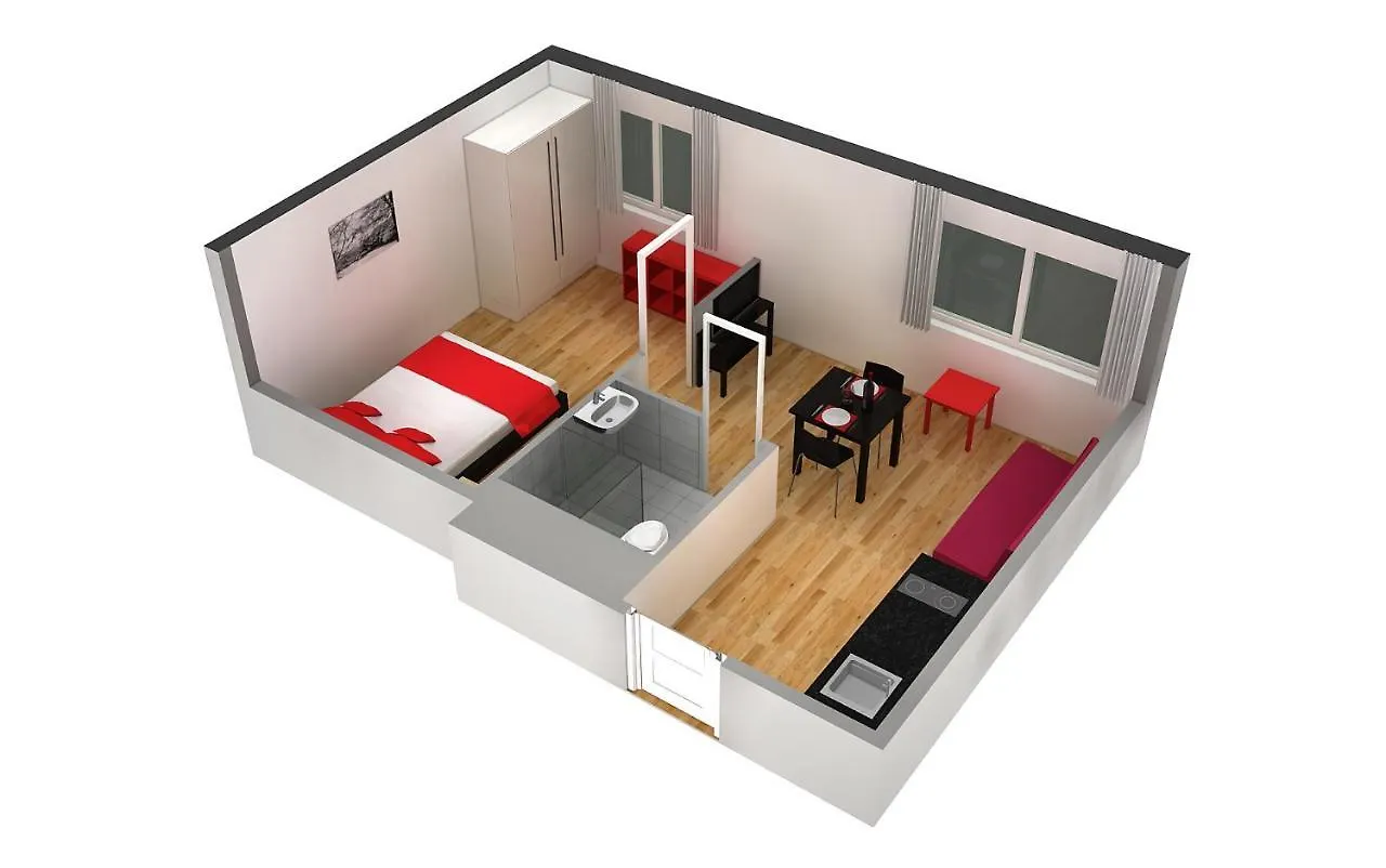 Hitrental Stauffacher Apartments Zürich